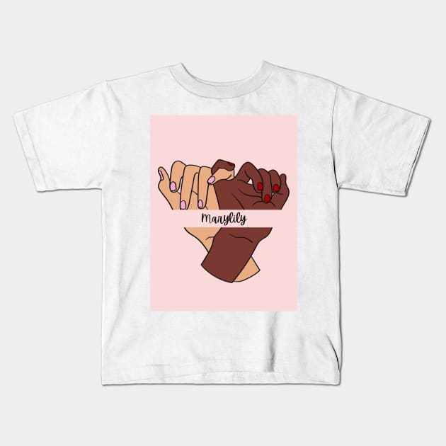 Marylily Kids T-Shirt by ThePureAudacity